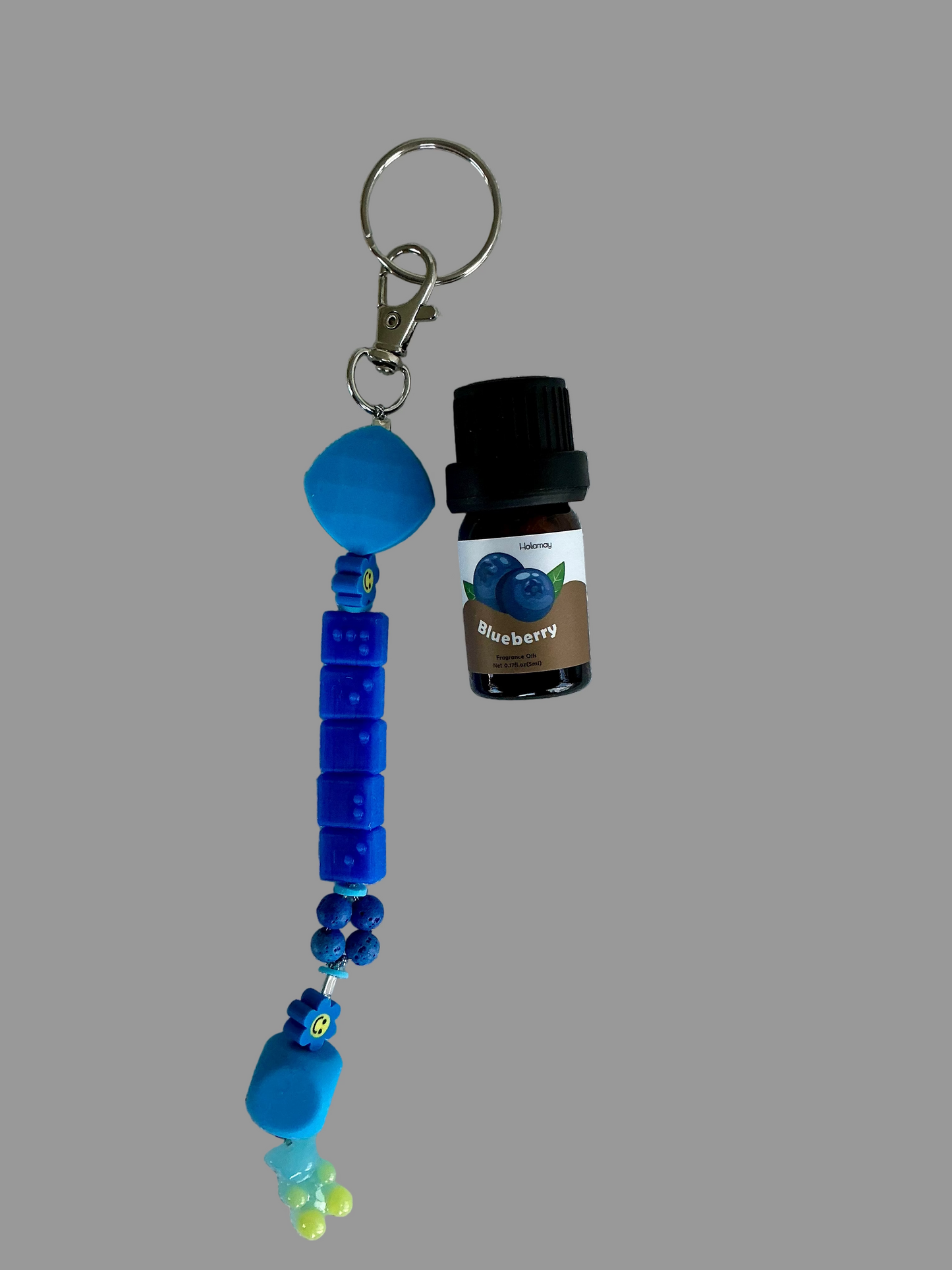 Braille Bead Keychain – Multi-Sensory & Made to Order